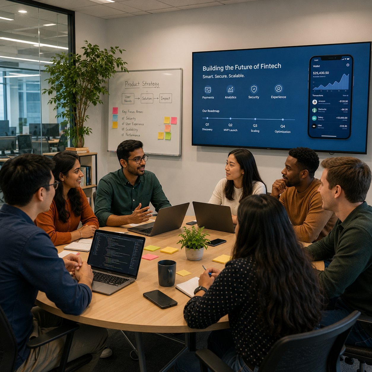 Product R&D Team — product strategy and roadmap session